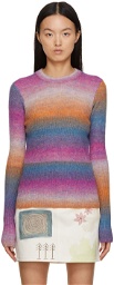 MCQ Multicolor Wool & Mohair Sweater