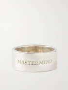 Mastermind World - Logo-Engraved Sterling Silver and 10-Karat Gold-Plated Ring - Silver