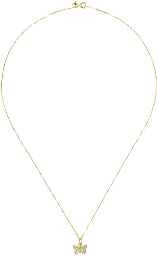 Photo: NEEDLES Gold Papillon Necklace