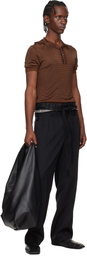 MM6 Maison Margiela Black Jewel Handle Classic Tote
