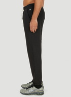 Drawstring Track Pants in Black