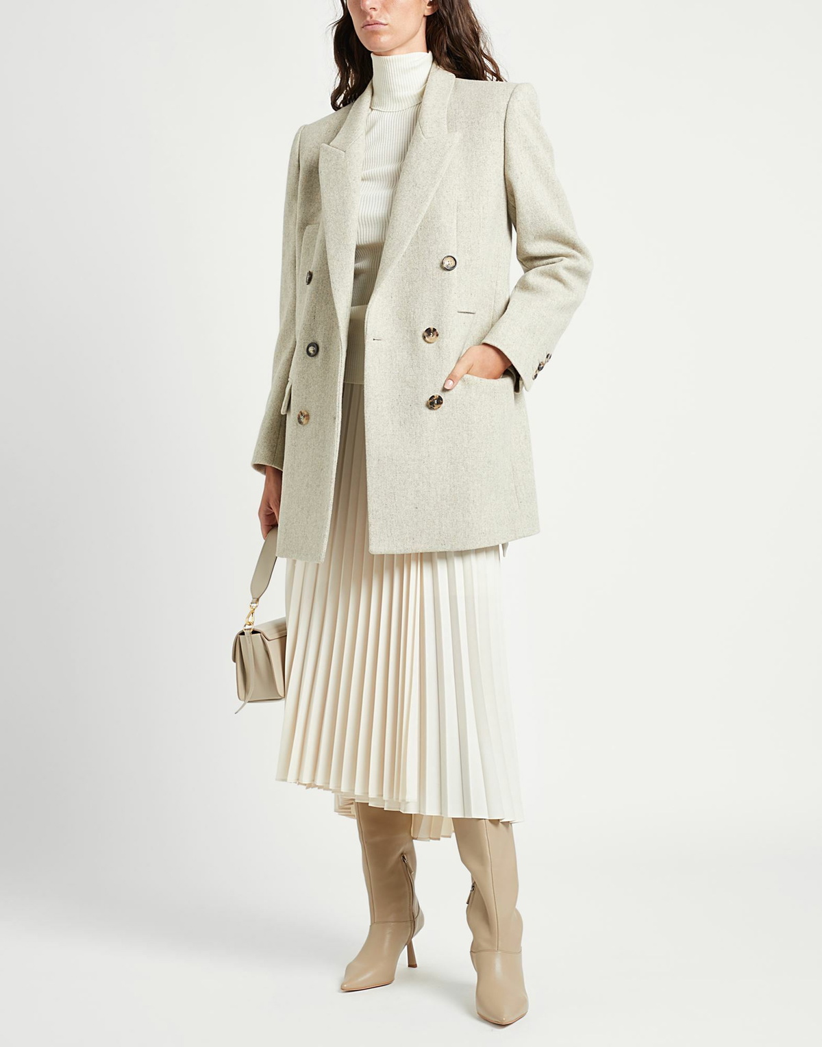 Isabel Marant Womens Coat in Beige
