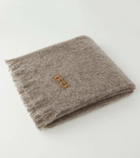 The House of Lyria Madornale fringed wool-blend blanket
