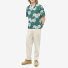 Rag & Bone Men's Avery Vacation Shirt in Pinapple Floral Green