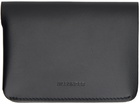 Jil Sander Black Bifold Wallet