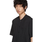 Issey Miyake Men Black Torus Pleated Shirt