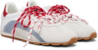 Dsquared2 Beige & White DC-642 Sneakers