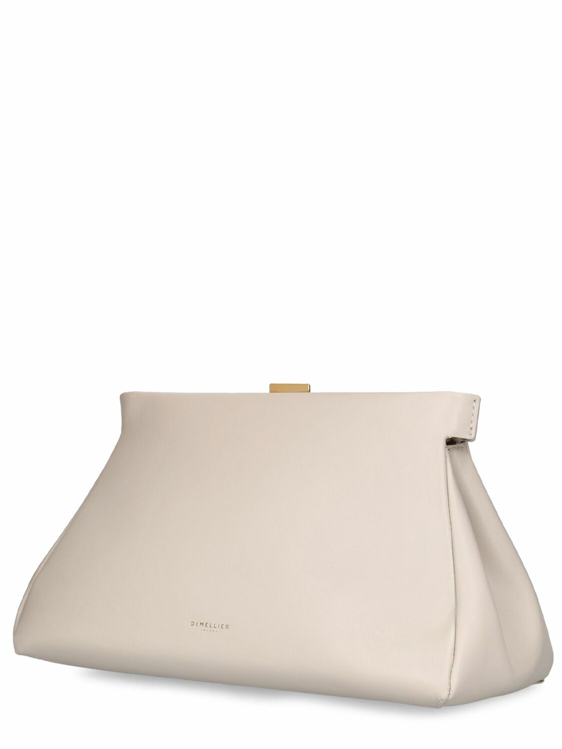 DEMELLIER Cannes Chunky Chain Leather Clutch
