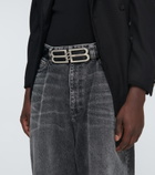 Balenciaga - BB Signature coated canvas belt
