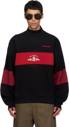 WILLY CHAVARRIA Black 'Casa De Chavarria' Sweatshirt