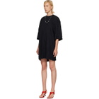 TOTEME Black Relaxed Tee Minidress