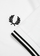Fred Perry M1588 Cotton T-shirt White