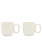 HAY Barro Cup - Set of 2 in Off-White 