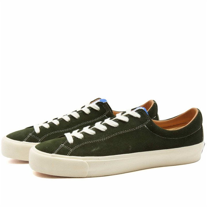 Photo: Last Resort AB Men's Suede 03 Low Sneakers in Olive/White