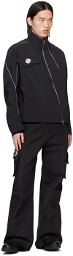 CMMAWEAR Black Articulated Sleeve Jacket