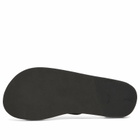 Auralee Women's Soft Leather Flip-Flops in Black