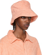 MISBHV Pink Toweling Bucket Hat