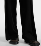 Loewe Belted wool wide-leg pants