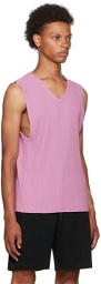 Homme Plissé Issey Miyake Pink Monthly Color June Tank Top