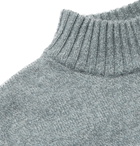 A.P.C. - Wayne Wool Mock-Neck Sweater - Blue