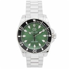 Gucci Men's G-Timeless Watch 40mm in Silver/Green 