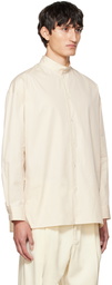 LEMAIRE Beige Twisted Shirt