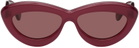 Loewe Purple Cat-Eye Sunglasses
