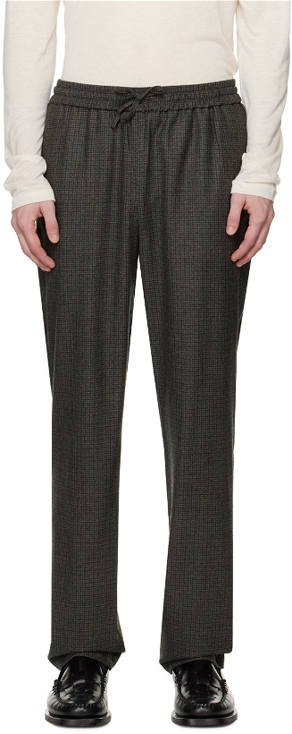 Photo: De Bonne Facture Gray Drawstring Trousers