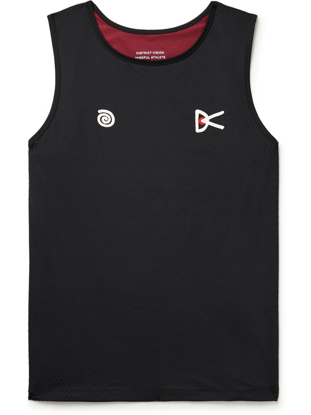 Photo: DISTRICT VISION - MR PORTER Health In Mind Air-Wear Colour-Block Stretch-Mesh Tank Top - Red
