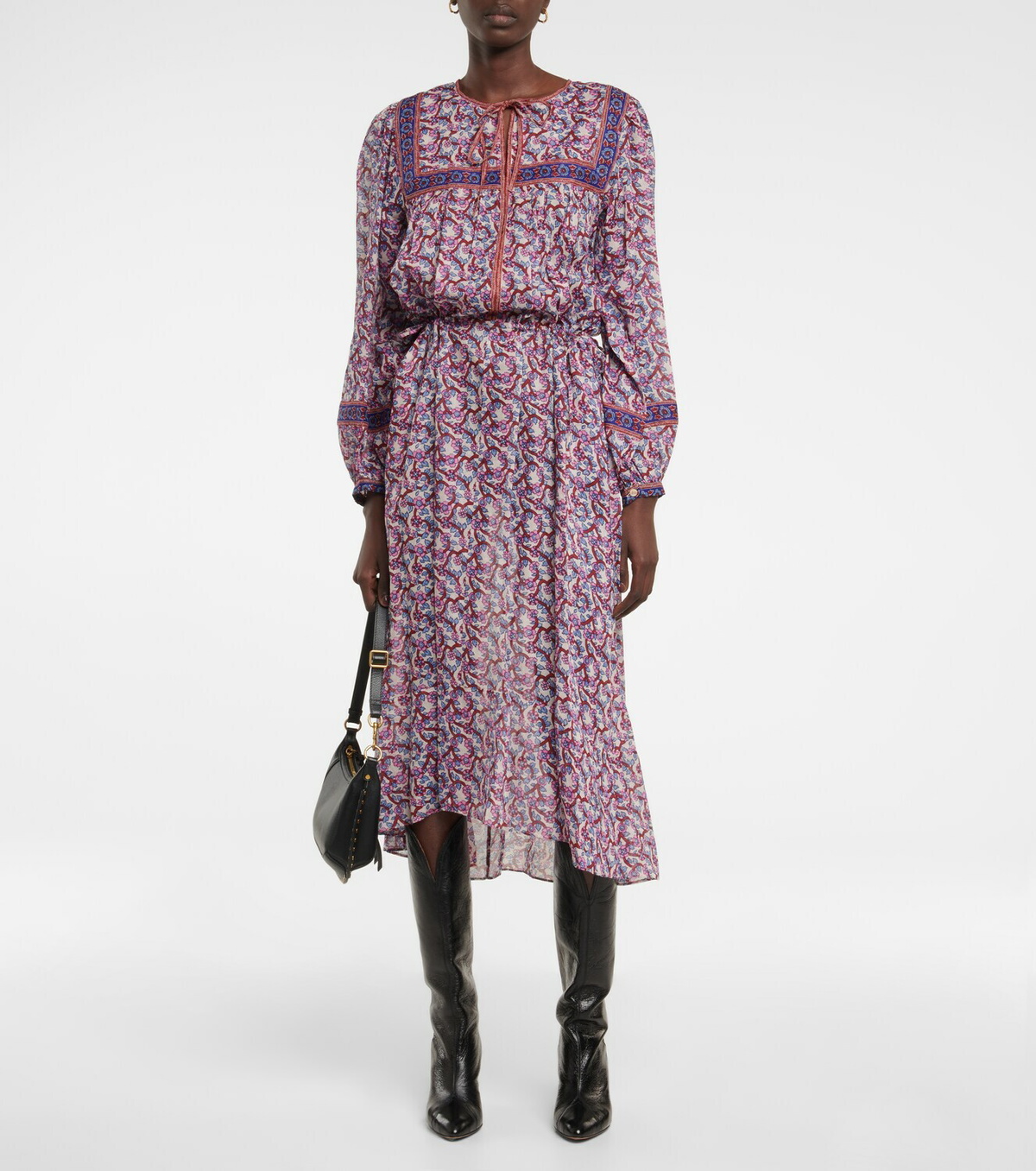 Marant Etoile Beige Cotton Casual Dress main image 0