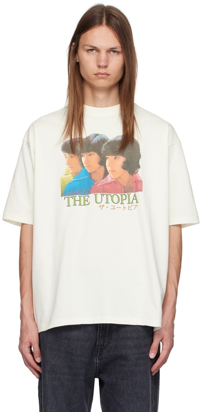 Photo: RICE NINE TEN Off-White Boys Pop Idol T-Shirt