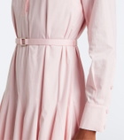 Emilia Wickstead Marione belted cotton shirt dress