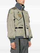 ACRONYM Green Zip-Pocket Bomber Jacket