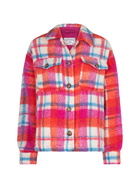 MC2 Saint Barth Woman Overshirt Jacket With Fringes