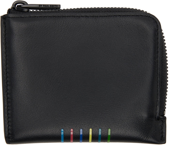 Photo: PS by Paul Smith Black Zip-Around Wallet