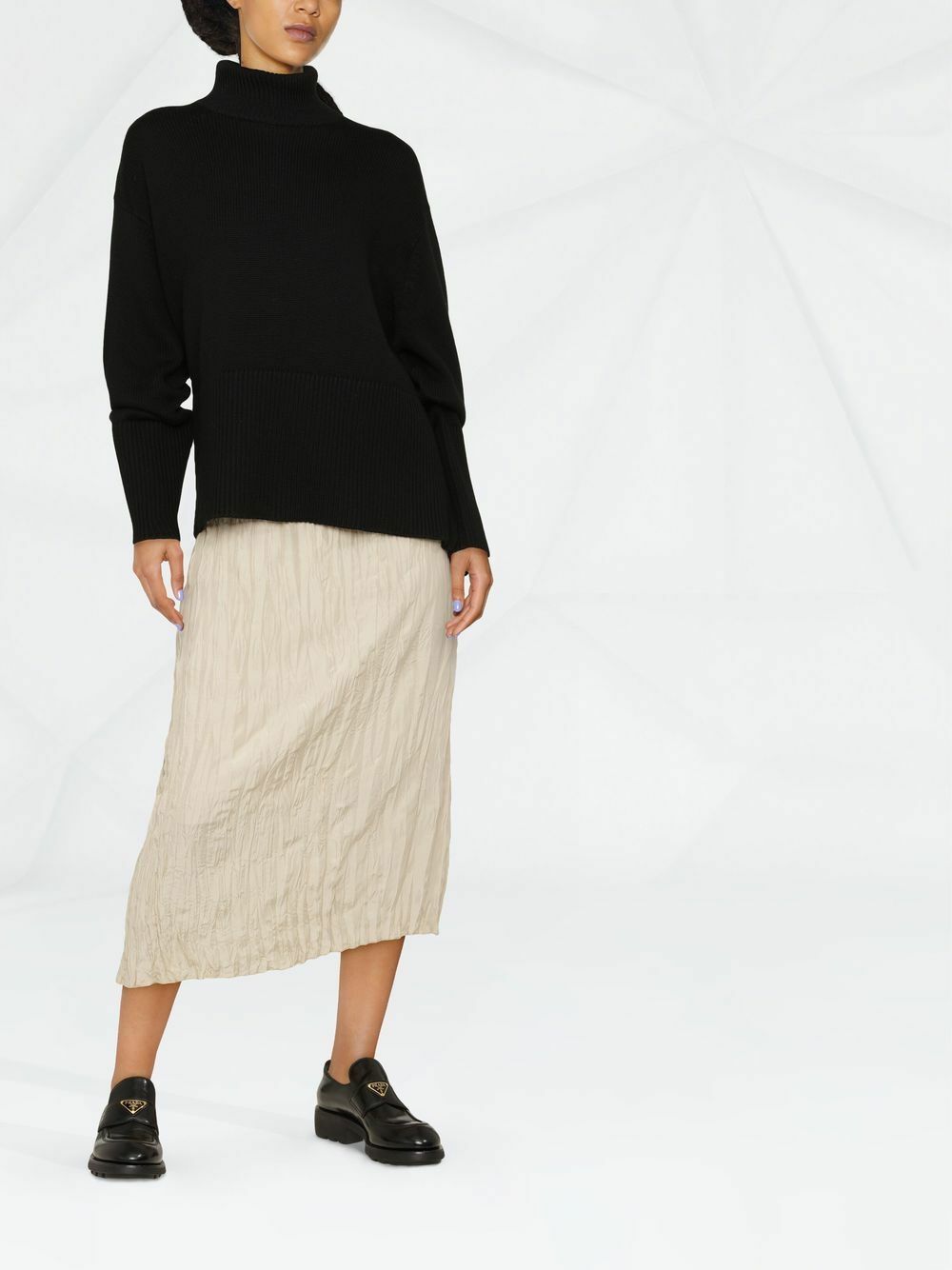 TOTEME - Woman - Beige - Turtleneck main image 1
