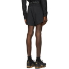 Nike Black Pique and Ripstop Pro Shorts