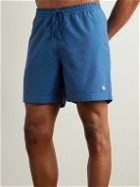 Carhartt WIP - Straight-Leg Mid-Length Swim Shorts - Blue