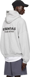 Fear of God ESSENTIALS Gray Fleece Hoodie