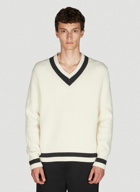 Cricket Sweater in White