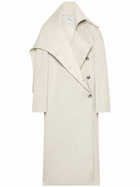 Courrèges Neutral Long Trench Coat