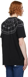 Marcelo Burlon County of Milan Black Astral T-Shirt