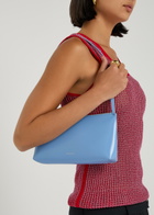 Mansur Gavriel Gaia Smoothed Leather Shoulder bag - Blue - One Size