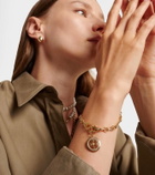 FoundRae Internal Compass 18kt gold bracelet with diamonds