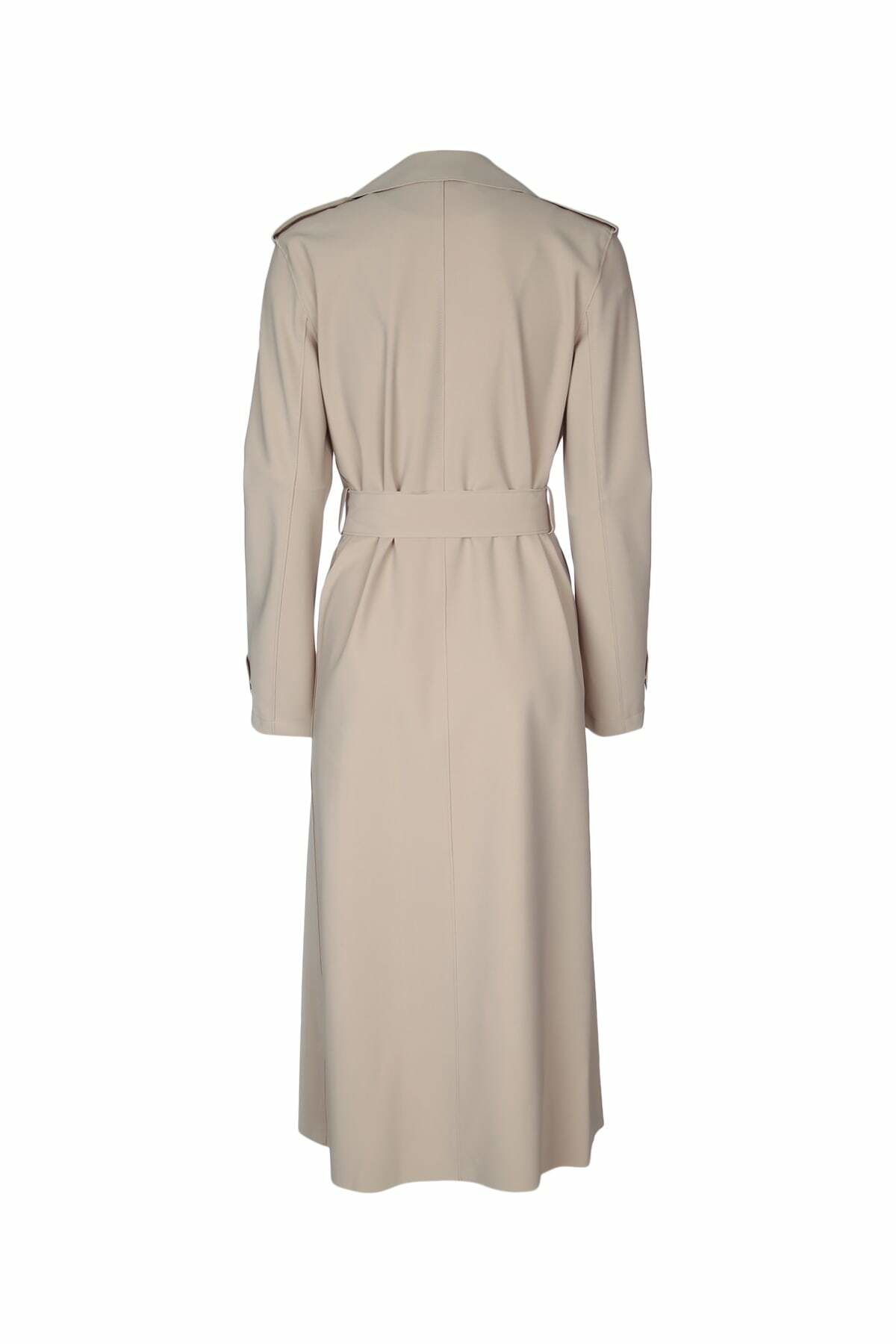 コート HARRIS WHARF LONDON Women Long Trench Scuba 28690101_57939929_1000.jpg
