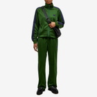 Needles Women's Poly Smooth Track Pant in Ivy Green