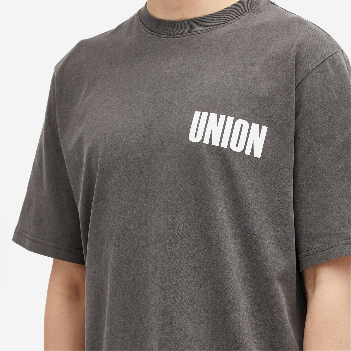 Union LA Men's Core Logo T-Shirt in Vintage Black