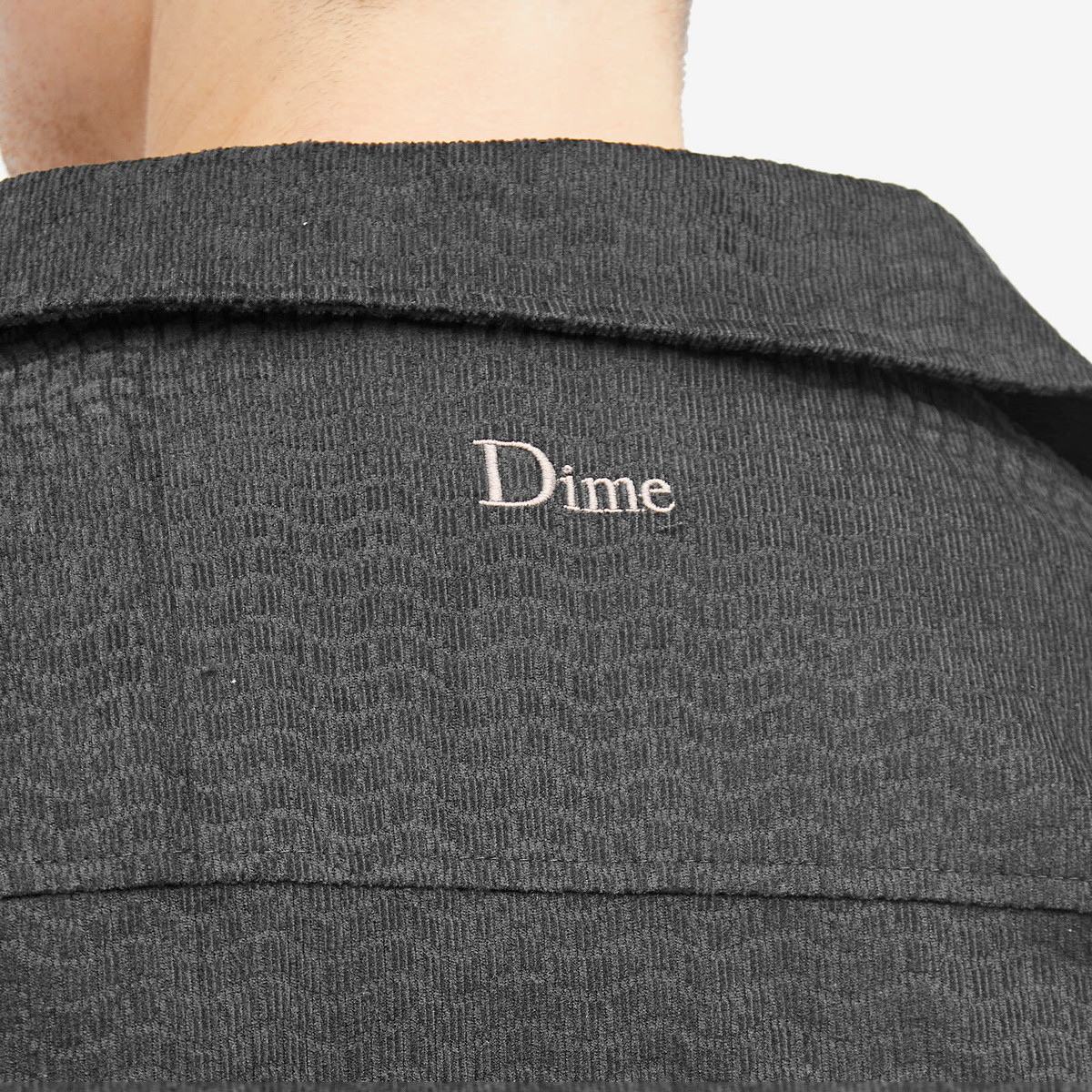 Dime Men's Printed Cord Jacket in Black Dime