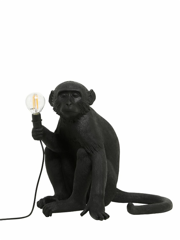 Photo: SELETTI Sitting Monkey Lamp