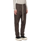 Rick Owens Gray Tower Drawstring Long Trousers